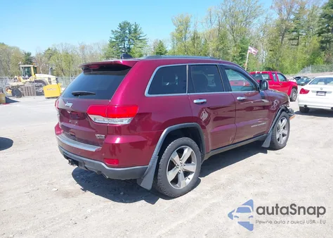 2016 Jeep Grand Cherokee Limited из США, поврежденный, VIN 1C4RJFBMXGC327134